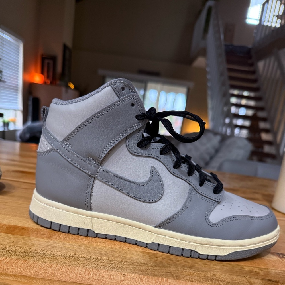 Nike Dunk High “Aged/Sail Grey” Women’s Sneakers - Picture 6 of 14